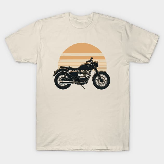 A classic motorcycle T-Shirt by design/you/love